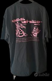 T-shirt XL OW Dragon Bee Stamp Off-White Black Tee