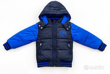 Levi's Piumino Bambino 36 Mesi Blu Cappuccio