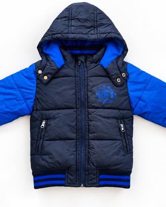 Levi's Piumino Bambino 36 Mesi Blu Cappuccio
