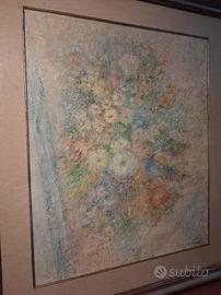 Strappo d'Affresco Fiori 1960 L.Costantini