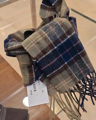 Barbour Sciarpa in Tartan 100% Lana