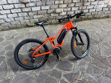 Mountain bike elettrica 24 pollici rossignol etrak