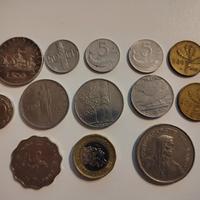 Collezione Monete ( 59 Pezzi solo in blocco )