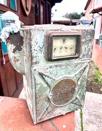 Antico contatore gas strumento misuratore