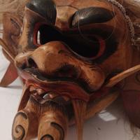 Maschera il legno cerimoniale Indonesia 🇲🇨