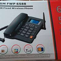 Telefono Fisso con Due Sim GSM