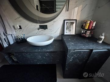 bagno  nuovo mod.side in HPL