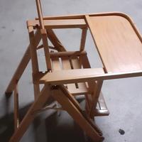 sedia in legno per bambini 