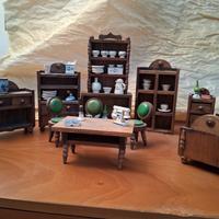 mobili casa bambole vintage