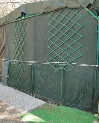 Gazebo in ferro mt 5x7
