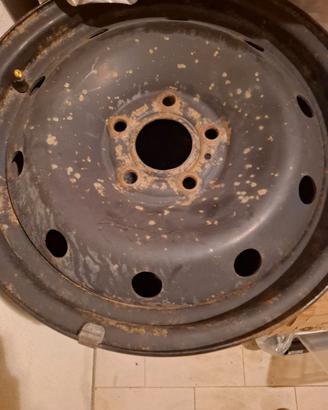 Cerchi in ferro 16 pollici MWD 16155 per Hyundai T
