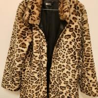 Pelliccia maculata leopardo 