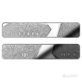 Moneta in argento "Parità di genere" Lituania 2019