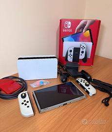 Nintendo Switch Oled bianca, come nuova