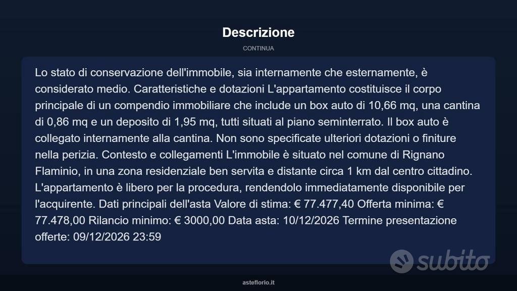 Appartamento – Rignano Flaminio, Roma Capitale - Vista 4