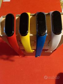 4 orologi al quarzo in gomma vari colori 