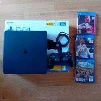 Playstation 4 slim,500 gb 