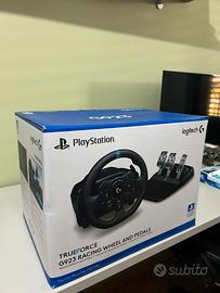 Volante logitec G923 + cambio manuale + gturismo 7