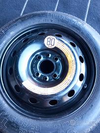 Ruotino di scorta 14 Fiat 500