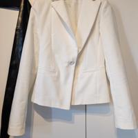 Blazer bianco èks, Made in Italy 🇮🇹