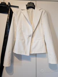 Blazer bianco èks, Made in Italy 🇮🇹