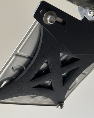 Supporto targa moto per portatarga corto 3D print