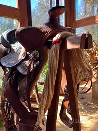 Sella Western anni 80 originale Messico