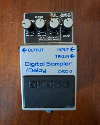 BOSS DSD-2 Digital Sampler / Delay – Made in Japan