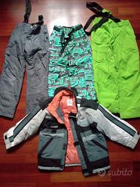 Giacca pantaloni sci bambino lotto