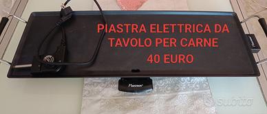 PIASTRA ELETTRICA DA TAVOLO PER CARNE,VERDURE ECC