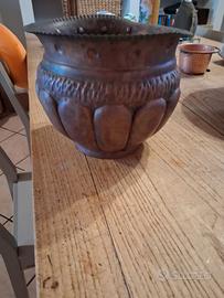 vaso in rame anni 50'