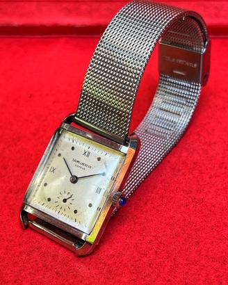 Baume & Mercier Tank acciaio cabochon