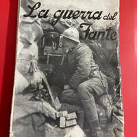 Libro la guerra del fante di Mario Quaglia  1935