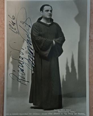 Beniamino Gigli - foto con autografo 