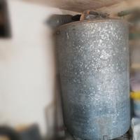 Silos Serbatoio Zincato a caldo 20 ql