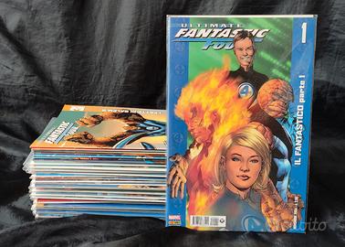 Lotto 31 fumetti serie Ultimate Fantastic Four ITA