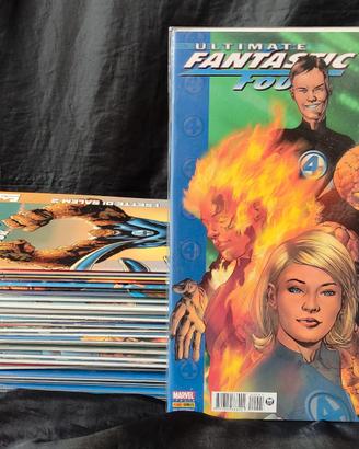 Lotto 31 fumetti serie Ultimate Fantastic Four ITA