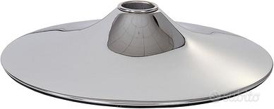 Base rotonda per sgabelli metallo cromato Ø 4