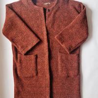 Soprabito in lana grezza C_amm donna tg.Unica (XL)
