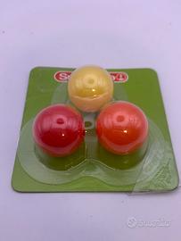 Subbuteo palloni da calcio Rosso Arancione Giallo