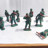 14 Soldatini Fanteria USA WW II Cloni Matchbox L.2