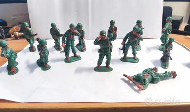14 Soldatini Fanteria USA WW II Cloni Matchbox L.2