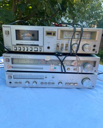 Torre Hi-Fi Vintage Panasonic Anni '80 - Ampli,