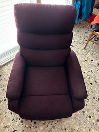 Poltrona elettrica reclinabile