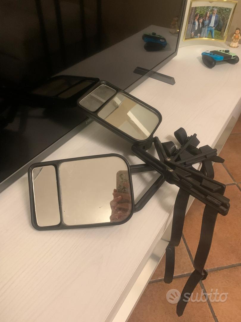 Specchietti Retrovisori Per Roulotte - 2 Pezzi Convessi Con Copertura Antipioggia - Foto 10