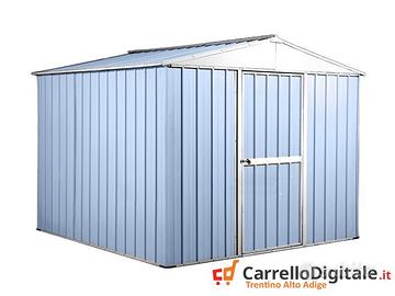 Box porta attrezzi lamiera 276x260 azzurro