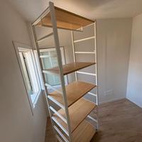 Scaffalatura Ikea Elvarli 240x55x84