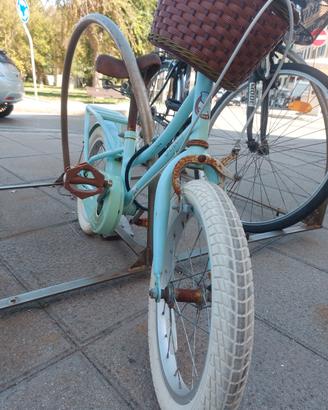 bici bambina Stitch ruote perfette e gonfie