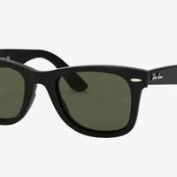 Ray-Ban Wayfarer RB2140 neri G-15 taglia 50 22