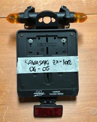 Portatarga con frecce Kawasaki ZX-10R 2004 - 2005